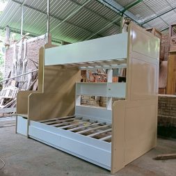 CEAR Bunk Bed Tempat tidur tingkat custom knockdown