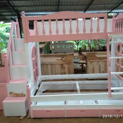 ANGELA Bunk Bed, Tempat tidur tingkat custom knockdown