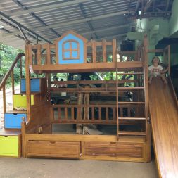 HOSU Bunk Bed, Tempat tidur tingkat custom knockdown