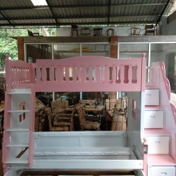 ANGELA Bunk Bed Tempat tidur tingkat custom knockdown