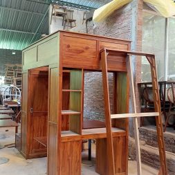 TALO Bunk Bed Tempat tidur tingkat custom knockdown