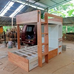 JAPANDI Bunk Bed Tempat tidur tingkat custom knockdown