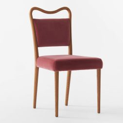 Premium Dining Chair 1-Piece Solid Wood With Soft Cushion