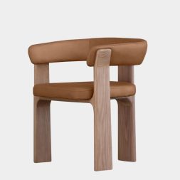 Premium Modern Solid Teak Dining Chair – 100% Indonesian Craftsmanship